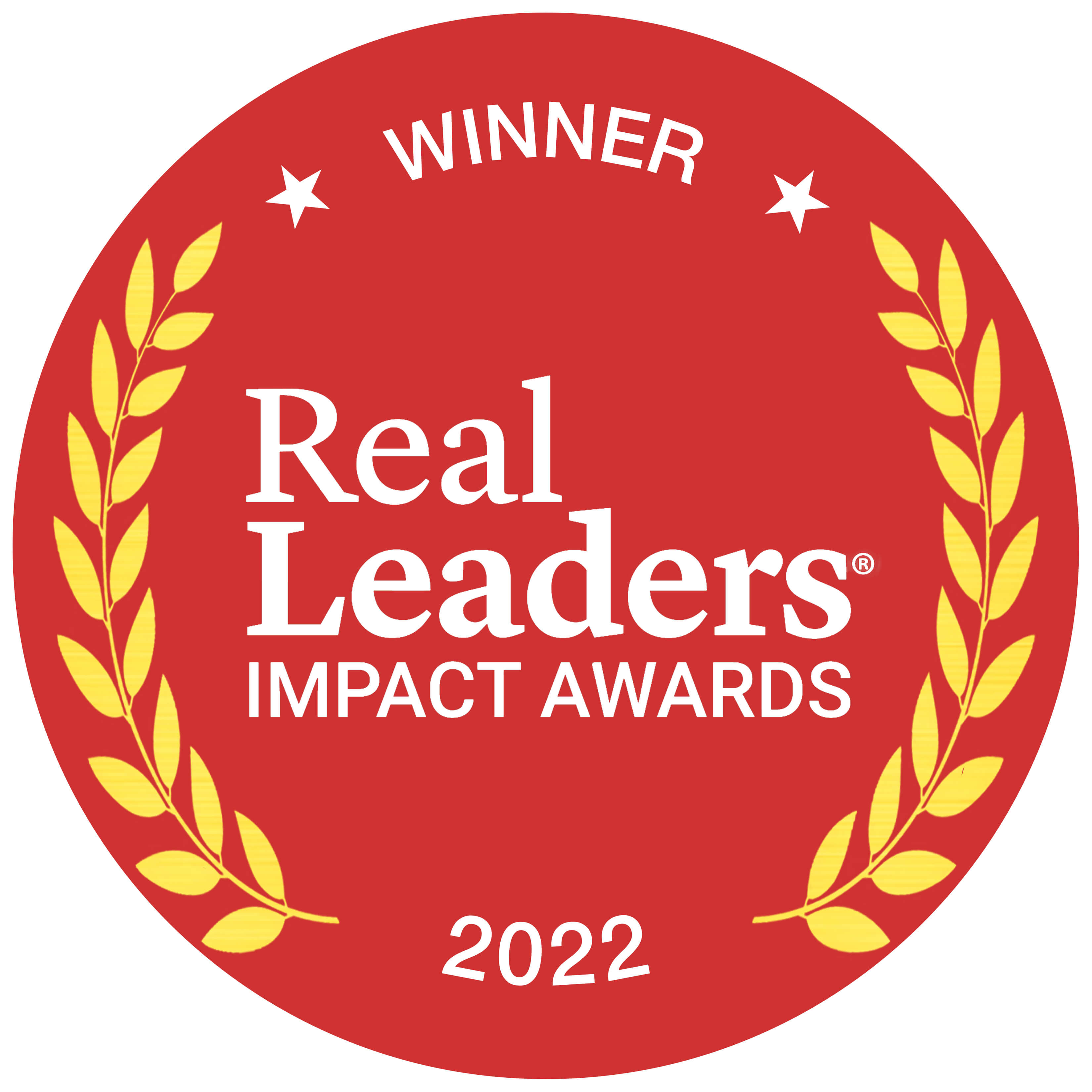 2022 Real Leaders Impact Award Winner